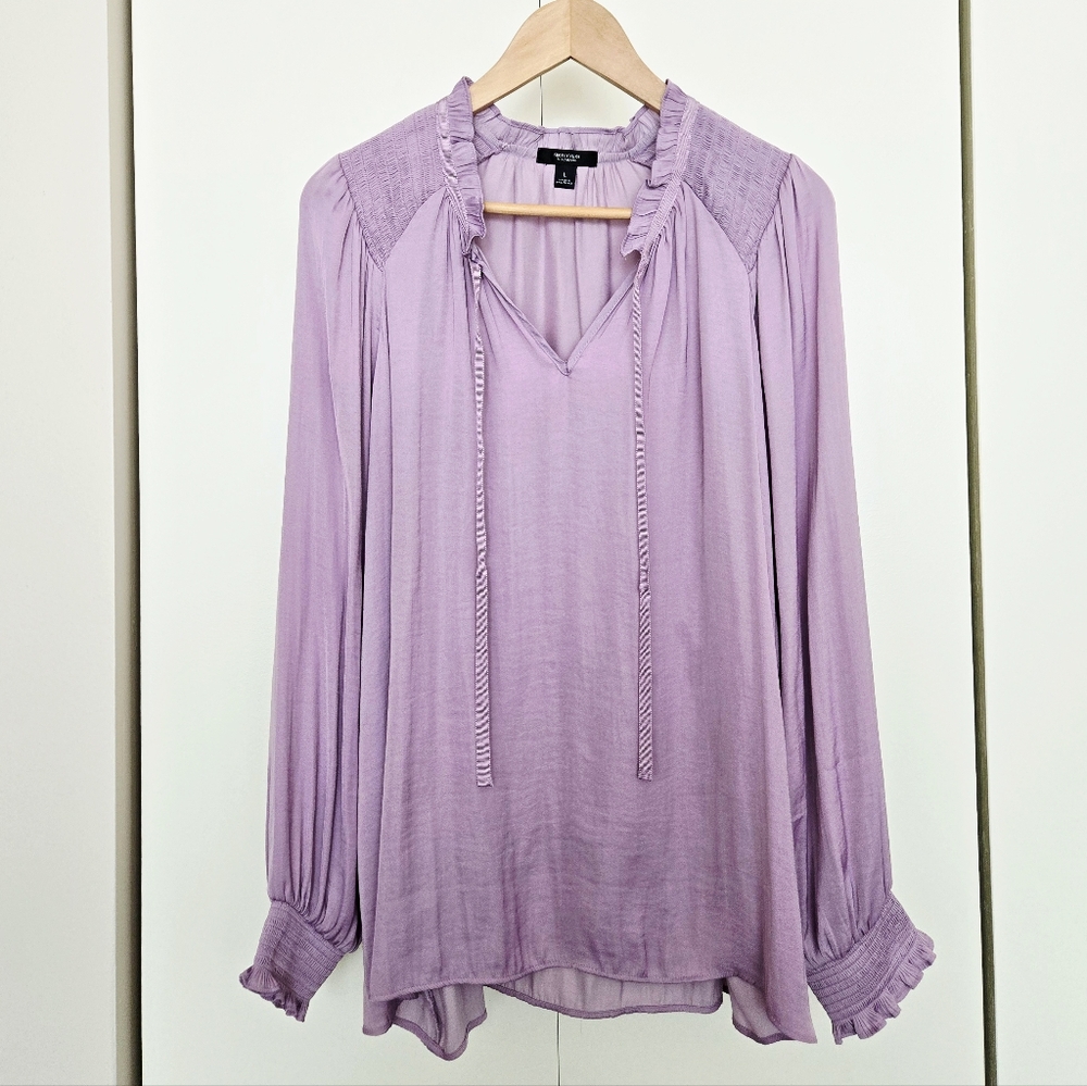 Simply Vera Vera Wang Lilac Blouse